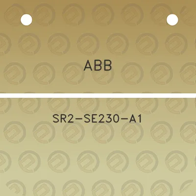 abb-sr2-se230-a1