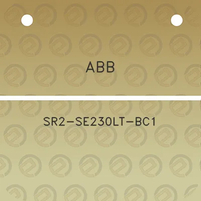 abb-sr2-se230lt-bc1