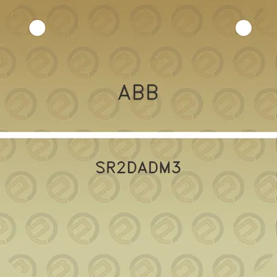 abb-sr2dadm3