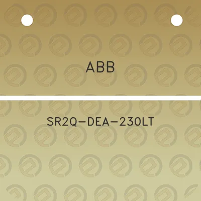 abb-sr2q-dea-230lt