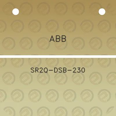 abb-sr2q-dsb-230