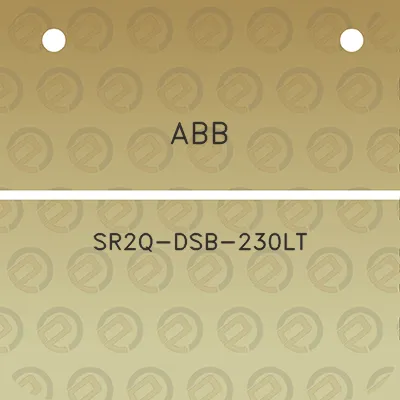 abb-sr2q-dsb-230lt