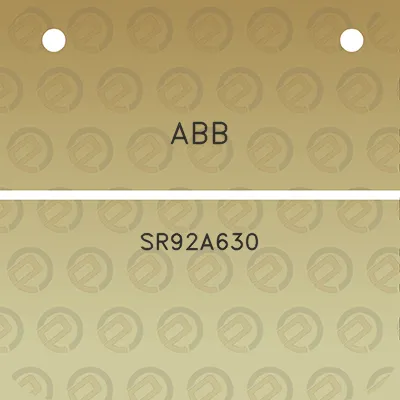 abb-sr92a630