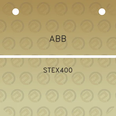 abb-stex400