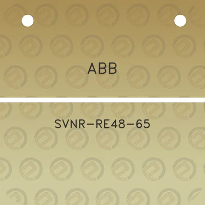 abb-svnr-re48-65