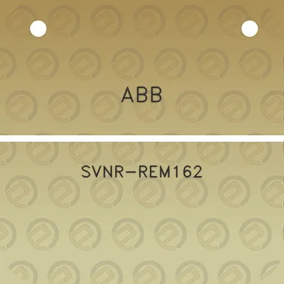 abb-svnr-rem162