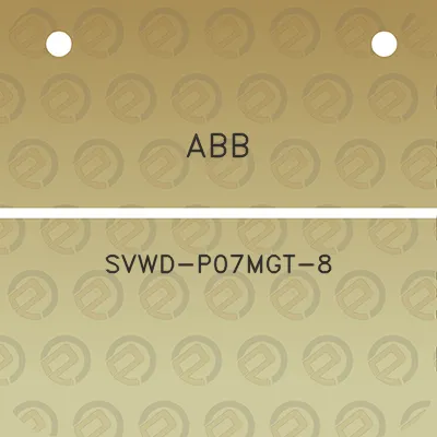 abb-svwd-p07mgt-8