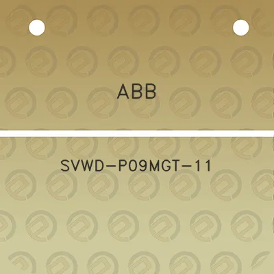 abb-svwd-p09mgt-11