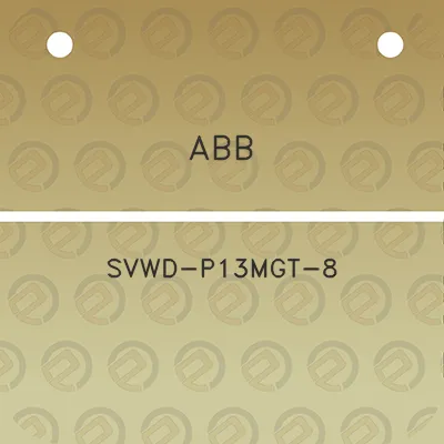 abb-svwd-p13mgt-8