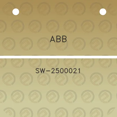 abb-sw-2500021