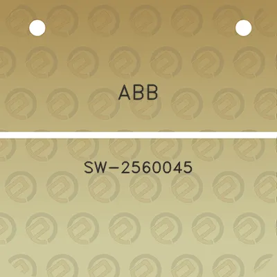 abb-sw-2560045