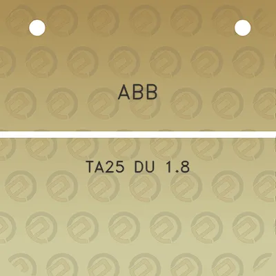 abb-ta25-du-18