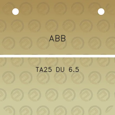 abb-ta25-du-65