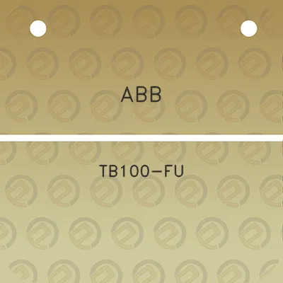 abb-tb100-fu