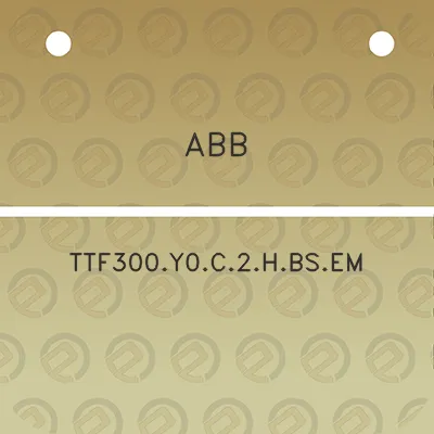 abb-ttf300y0c2hbsem