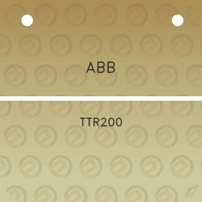 abb-ttr200