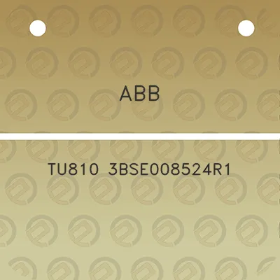 abb-tu810-3bse008524r1