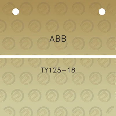 abb-ty125-18