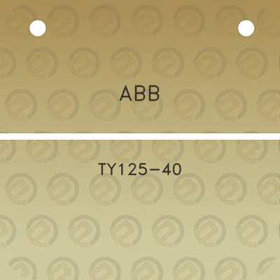 abb-ty125-40