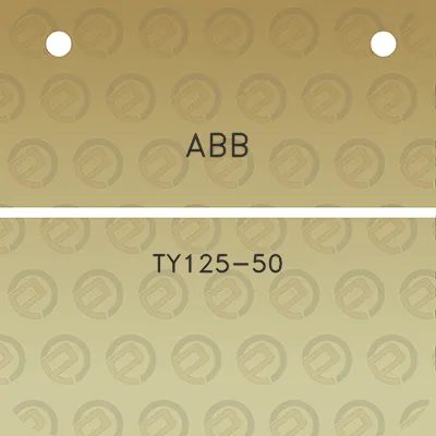 abb-ty125-50