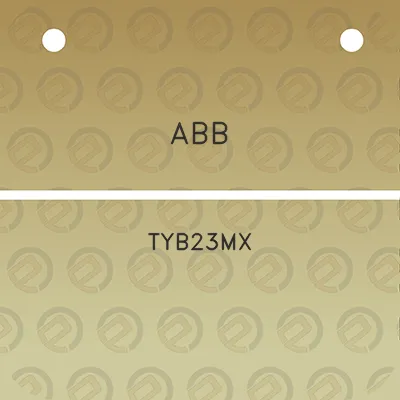 abb-tyb23mx