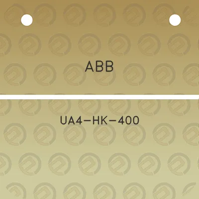 abb-ua4-hk-400