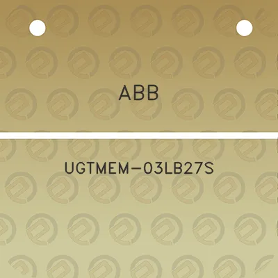 abb-ugtmem-03lb27s