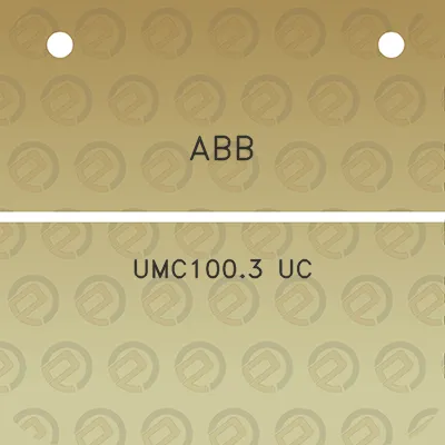 abb-umc1003-uc