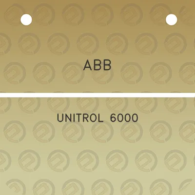 abb-unitrol-6000