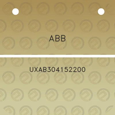 abb-uxab304152200