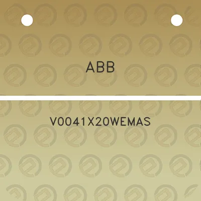 abb-v0041x20wemas