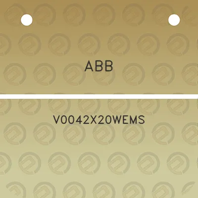 abb-v0042x20wems