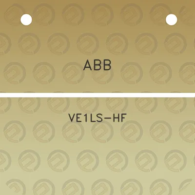 abb-ve1ls-hf