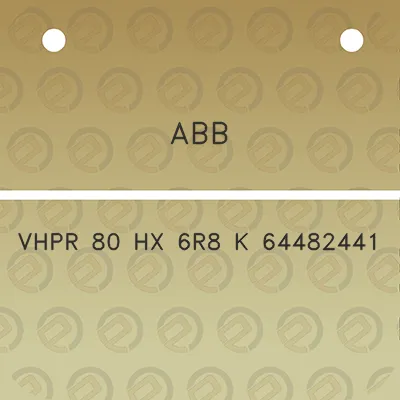 abb-vhpr-80-hx-6r8-k-64482441