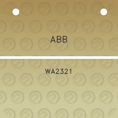 abb-wa2321