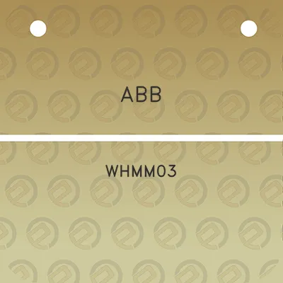 abb-whmm03