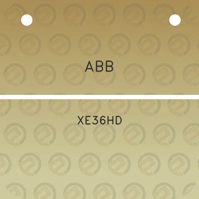 abb-xe36hd