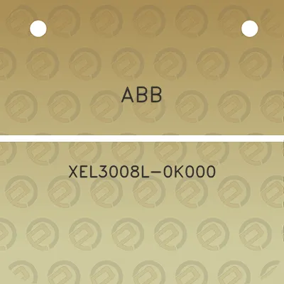 abb-xel3008l-0k000