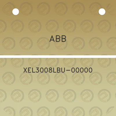 abb-xel3008lbu-00000