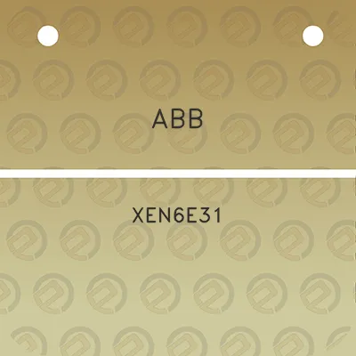 abb-xen6e31