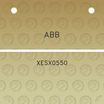 abb-xesx0550