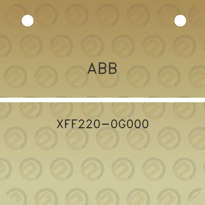 abb-xff220-0g000