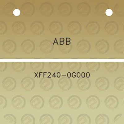 abb-xff240-0g000