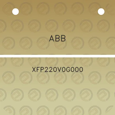 abb-xfp220v0g000