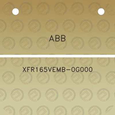 abb-xfr165vemb-0g000