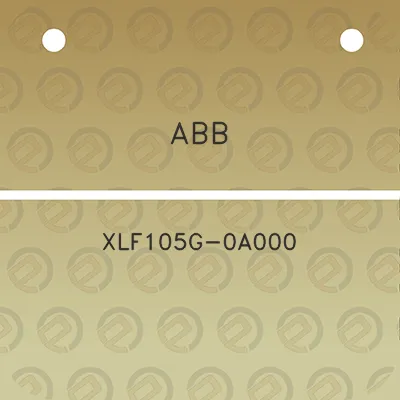 abb-xlf105g-0a000