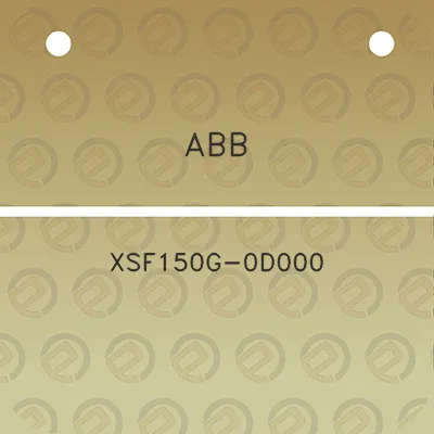 abb-xsf150g-0d000