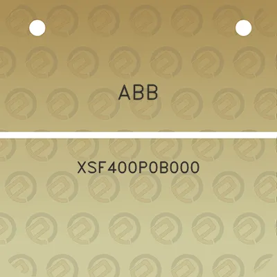 abb-xsf400p0b000