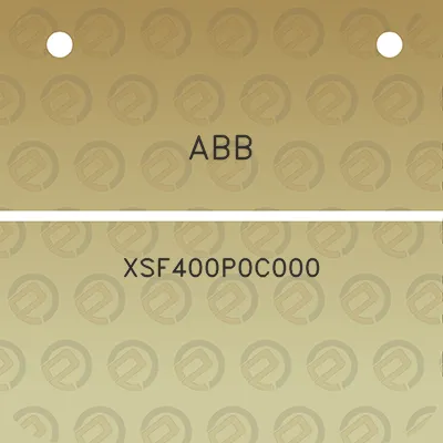 abb-xsf400p0c000