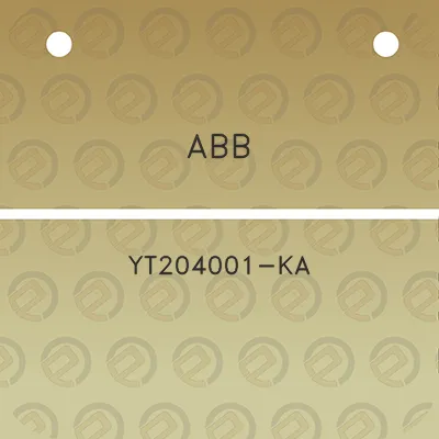 abb-yt204001-ka